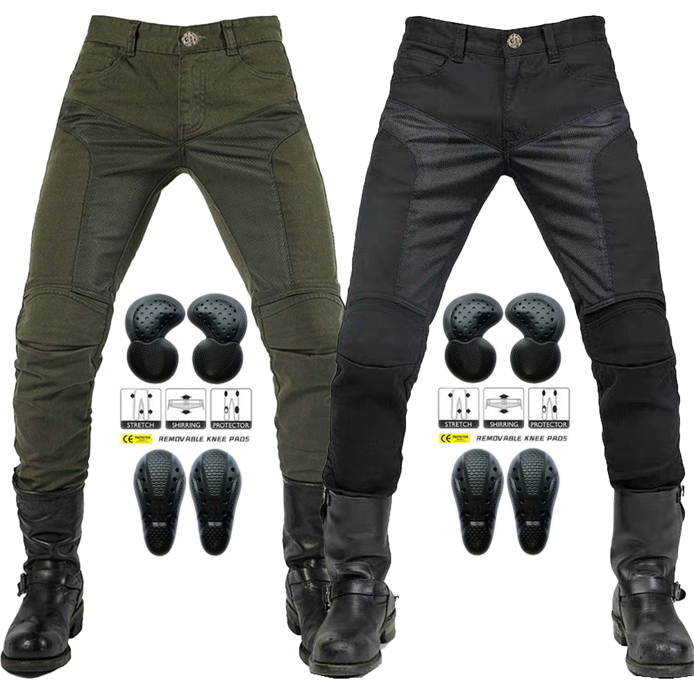 Motorcycle Gear Jeans - 2025 Nieuwe motorfiets zomer rijden jeans