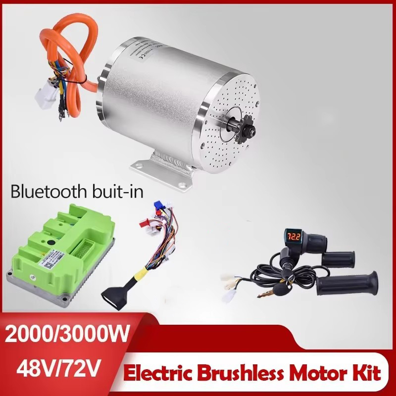 Motorcycle Gear Hub - 48V 72V 3000W 2000W Elektrische Borstelloze