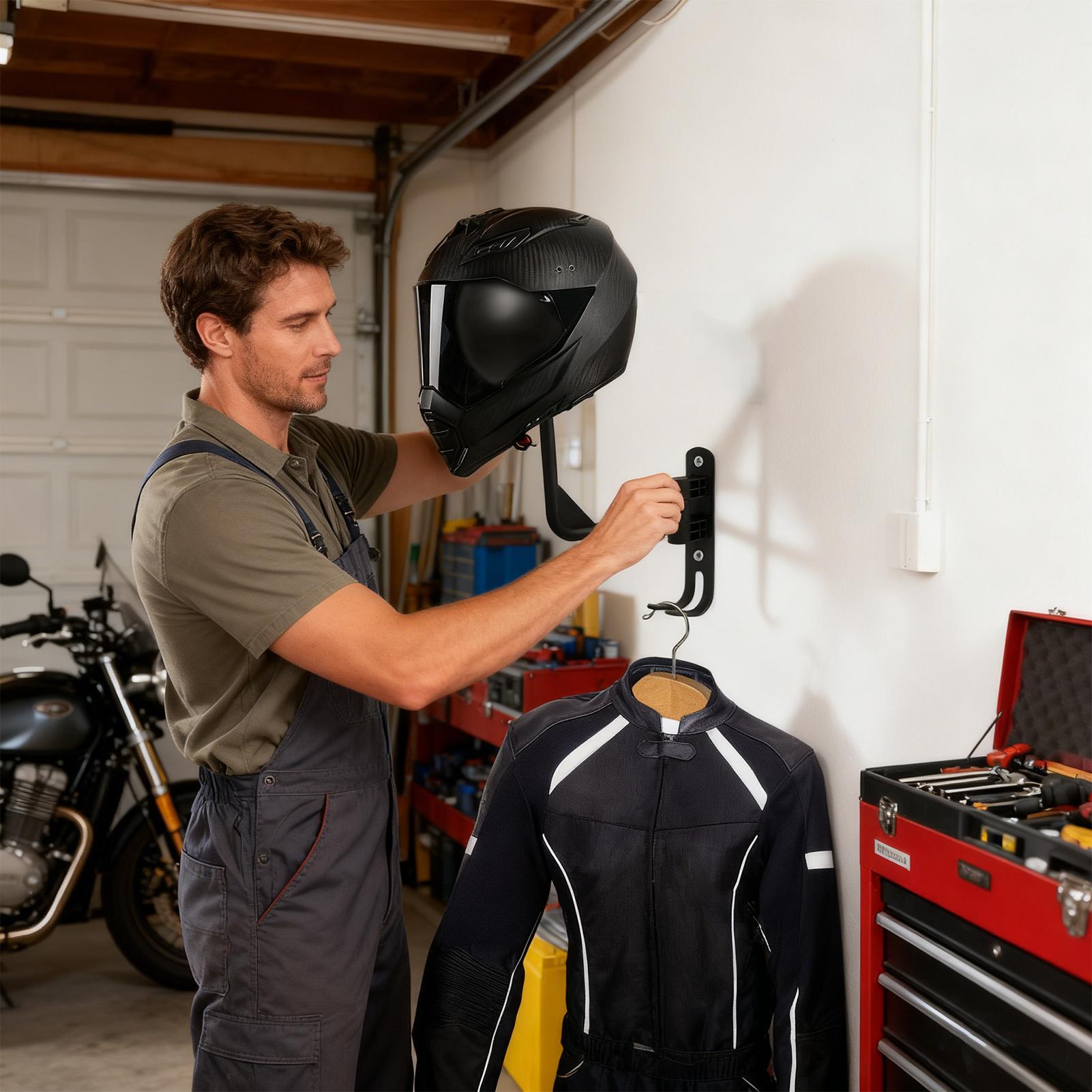 Helmorganisator Ruimtebesparen - Motorcycle Gear Organizer recensie en prijs
