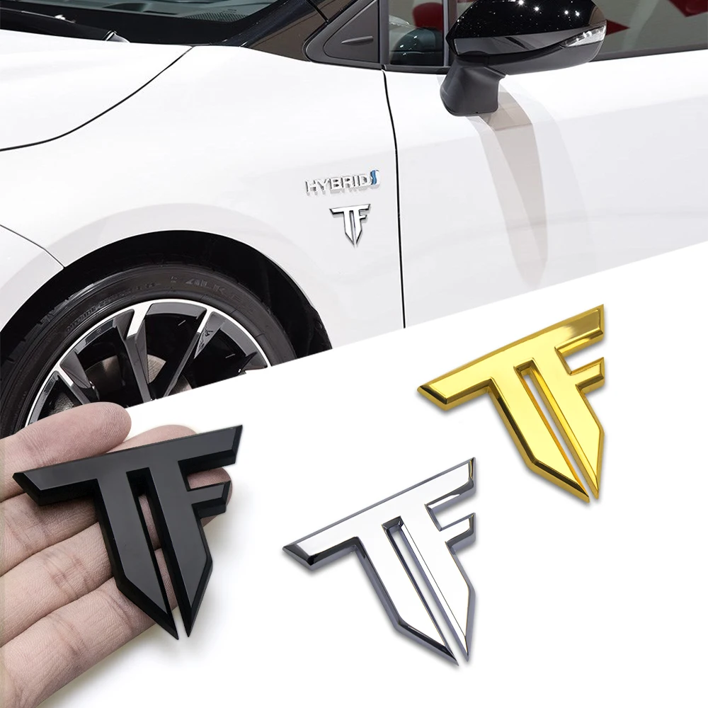 1 st 3D Metalen TF Embleem Bad - Motorcycle Gear Logo recensie en prijs