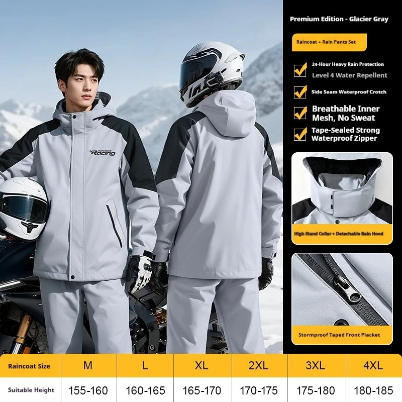 Motorfiets regenpak, regenbest - Motorcycle Gear Rain recensie en prijs