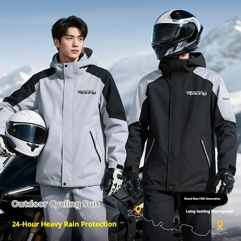 Motorfiets regenpak, regenbest - Motorcycle Gear Rain recensie en prijs