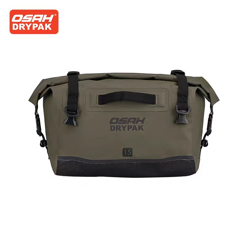 OSAH Legergroene motortas 15L  - Motorcycle Gear Organizer recensie en prijs