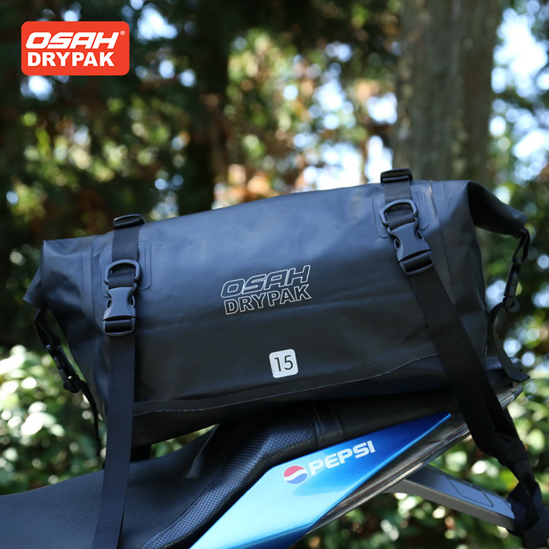 OSAH Legergroene motortas 15L  - Motorcycle Gear Organizer recensie en prijs