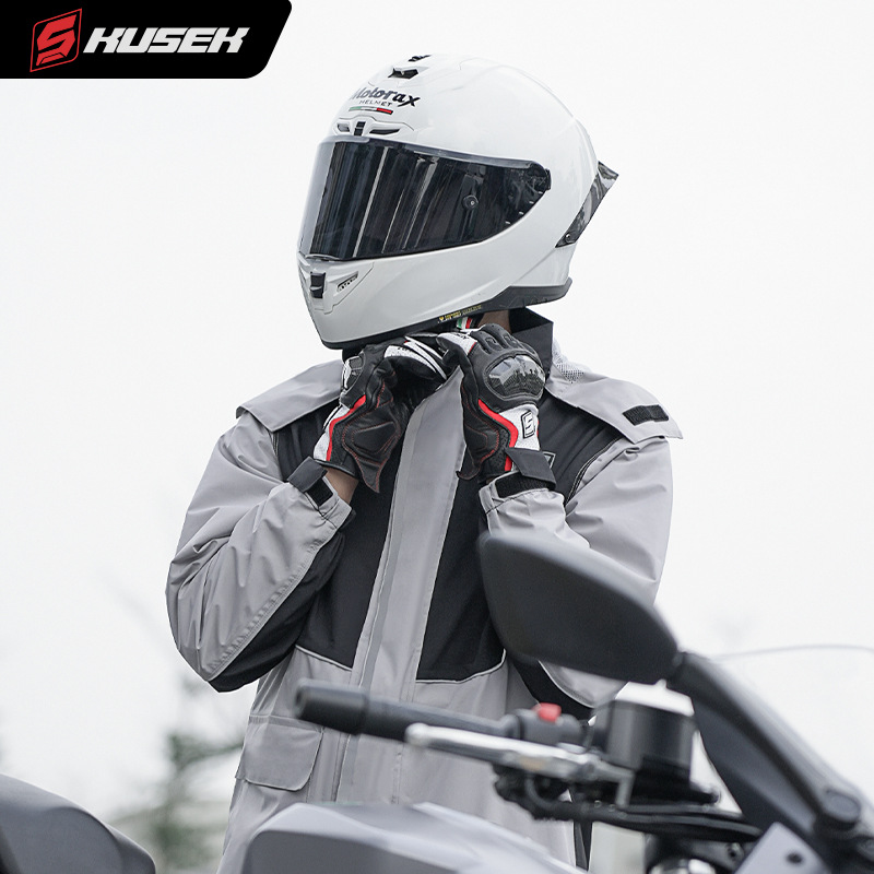 2-delig motorregenpak voor vol - Motorcycle Gear Rain recensie en prijs