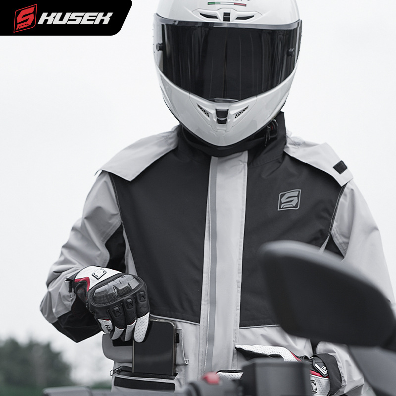 2-delig motorregenpak voor vol - Motorcycle Gear Rain recensie en prijs