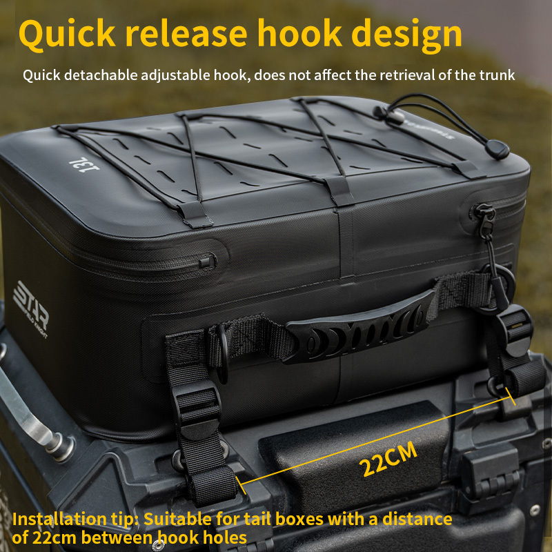 SFK Universele 13L Zwarte Moto - Motorcycle Gear Organizer recensie en prijs