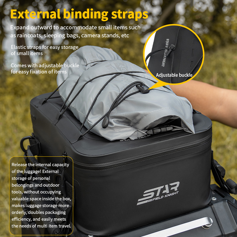 SFK Universele 13L Zwarte Moto - Motorcycle Gear Organizer recensie en prijs