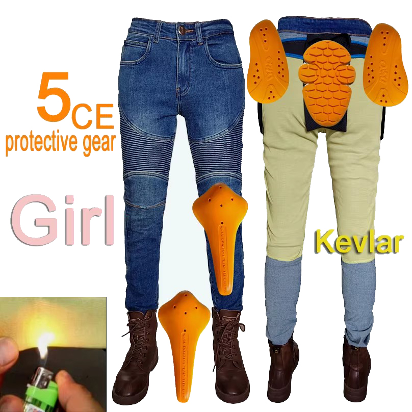 Dames motorjeans Kevlar motorb - Motorcycle Gear Jeans recensie en prijs