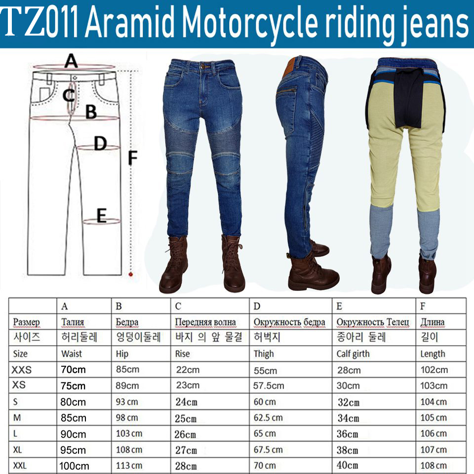 Dames motorjeans Kevlar motorb - Motorcycle Gear Jeans recensie en prijs