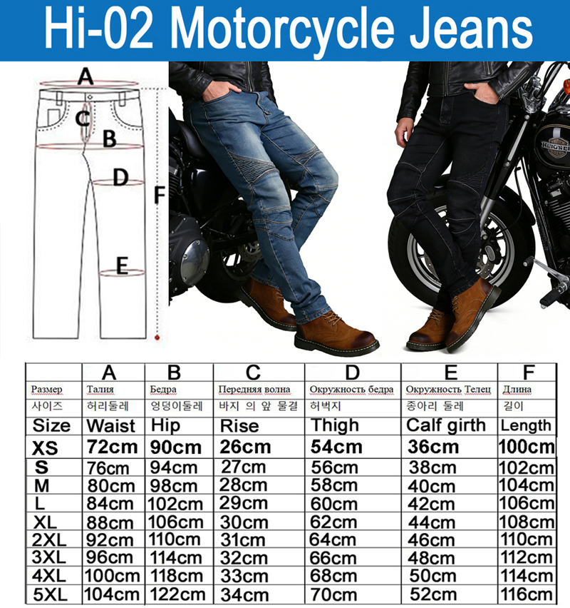 Motorjeans voor heren Blauwe c - Motorcycle Gear Jeans recensie en prijs